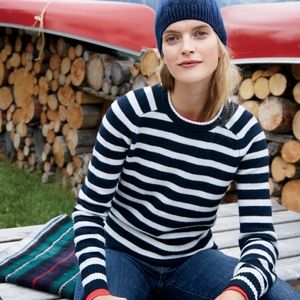 J. Crew Everyday Ribbed 100% Cashmere Hat Beanie